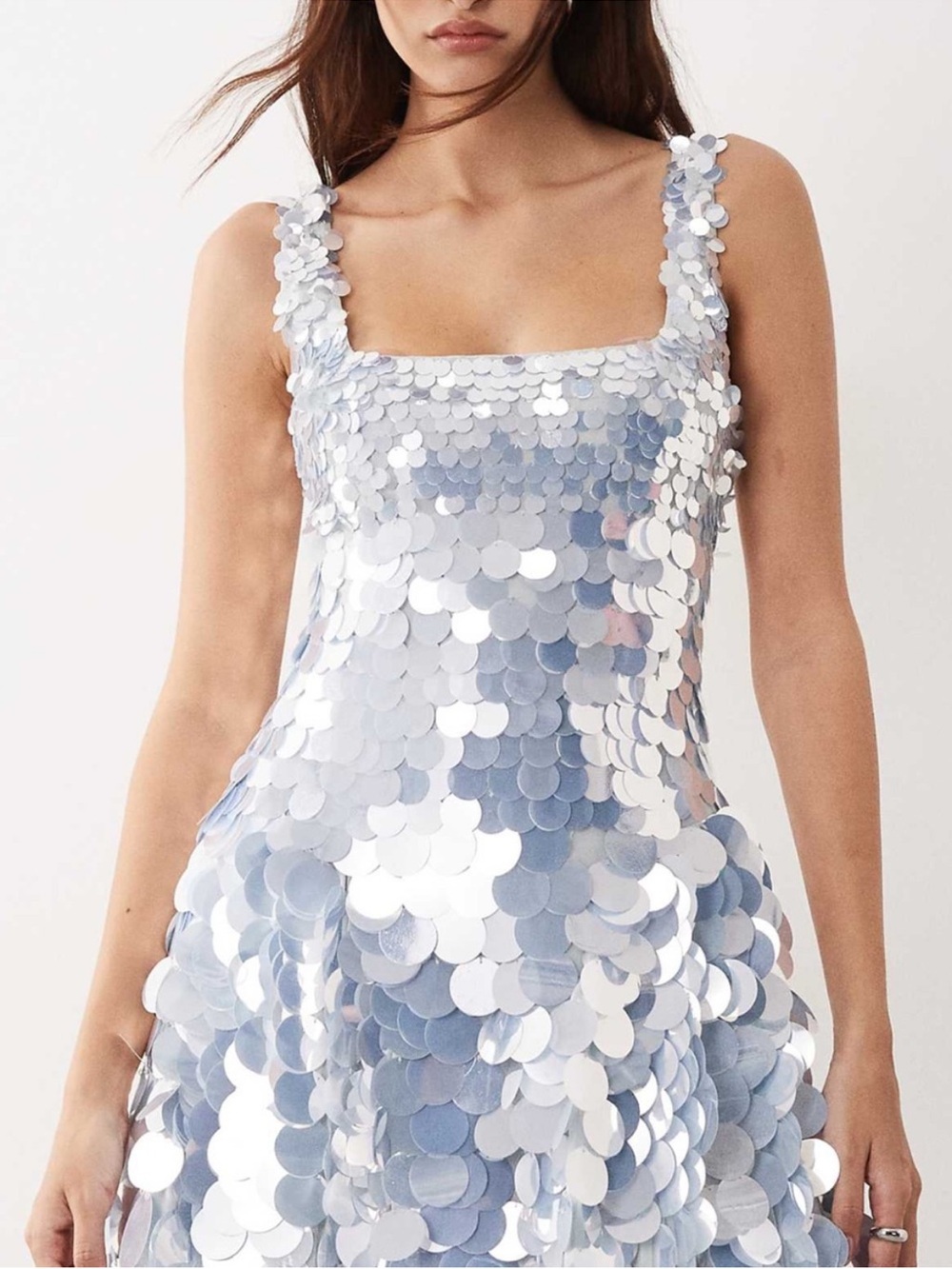 ASOS Arrange dress - ice blue - Picture 5 of 12